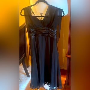 Sexy black dress. Size 8P brand Connected, worn a few times.